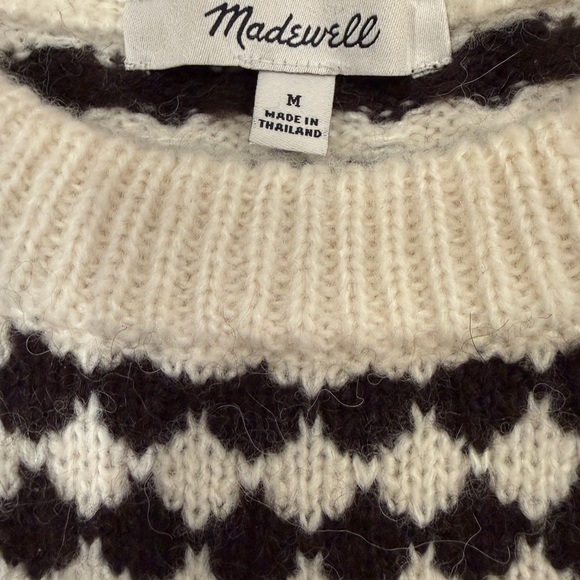 Madewell Mixed Stripe Pullover Sweater - Picture 5 of 6